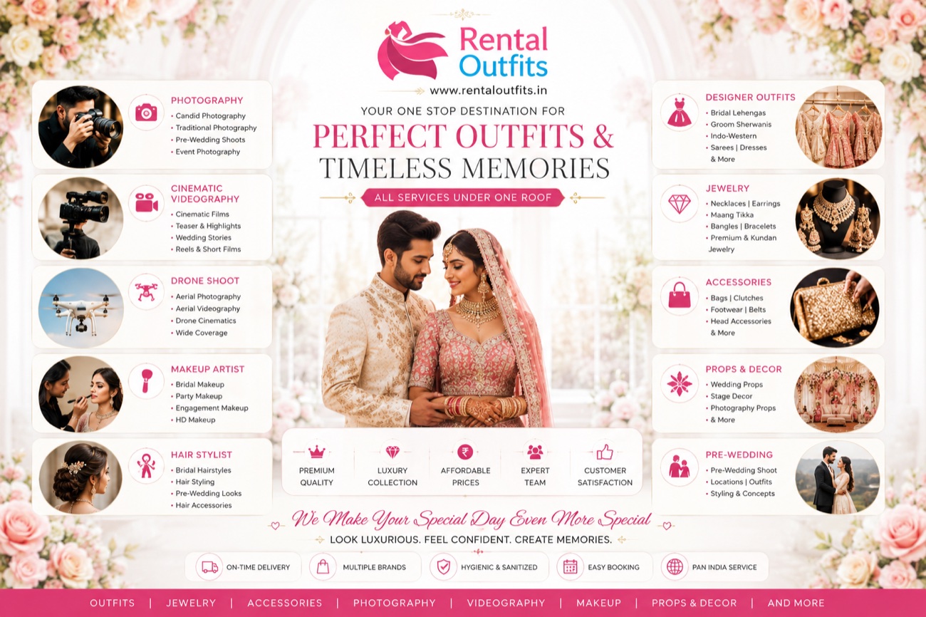 Rental Outfits and Photography Adda perfect outfits timeless memories all services under one roof